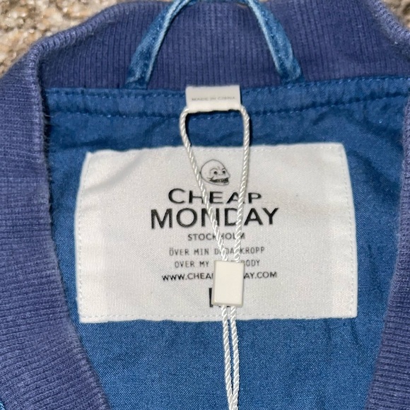 Vintage Cheap Monday Summertime‎ Bomber Jacket - Picture 6 of 11